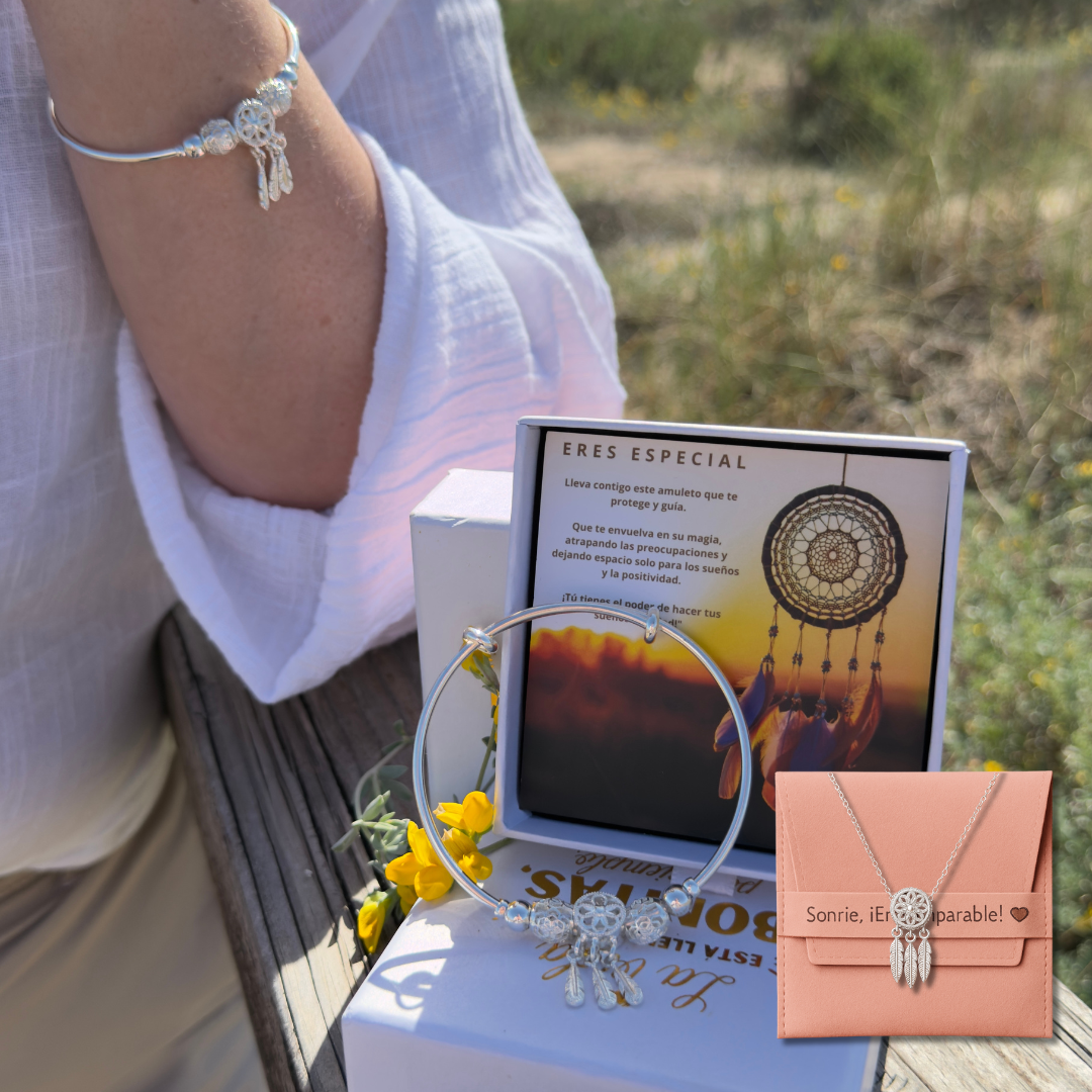 🎁(Pack 2 Pulseras) “Atrapasueños” – Incluye Regalo