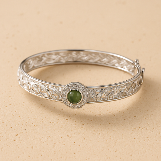 Pulsera Corazón de Jade
