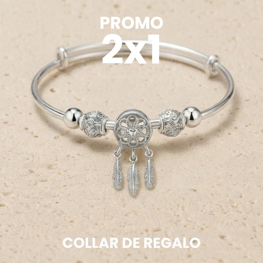 🎁(Pack 2 Pulseras) “Atrapasueños” – Incluye Regalo